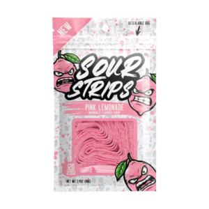 Sour Strips Pink Lemonade 96g