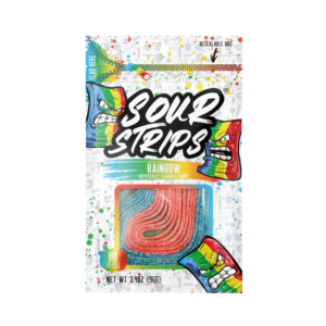 Sour Strips Rainbow 96g