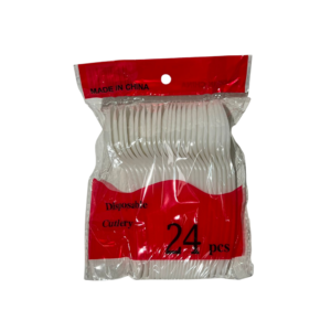 Plastic Spoon Disposable 24pcs