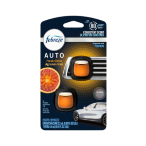 Febreze Auto Fresh Citrus 2 clips x4.4ml