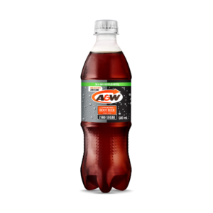 A&W Root Beer Zero Bottle 500ml
