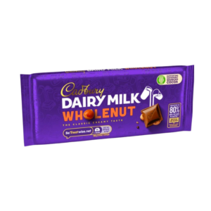 Cadbury BAR Big 180g Dairy Milk Wholenut