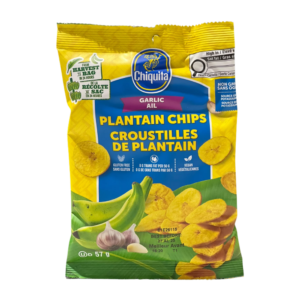 Chiquita Plantain Chips Garlic 57g
