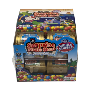 Dubble Bubble Surprise Pirate Chest 12X12g