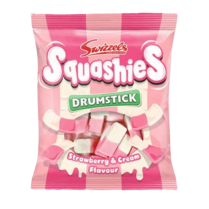 Squashies Strawberry & Cream 120g