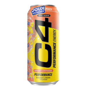 C4 Energy Drink Jolly Rancher Peach 12x473ml