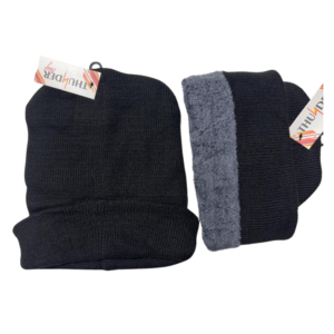 Hat Black Insulated 1pc